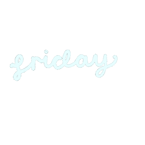 aglaecreativeco good morning friday monday sunday Sticker