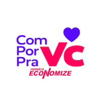 Heart Love Sticker by Farmácia Economize