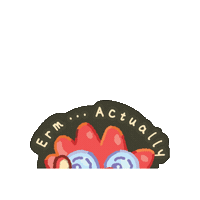Drkipik Actually Sticker by Pr.Kipik