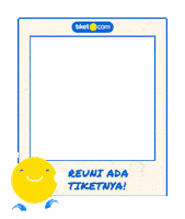 Travel Frame Sticker by tiket.com