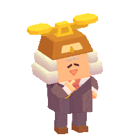 Thinking Contemplating Sticker by DEVSISTERS