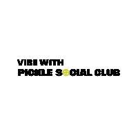 Pickleball Smash Sticker by Pickle Social Club
