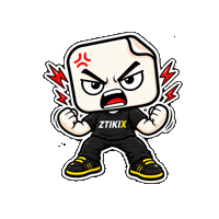 Angry Temper Sticker by ZTIKIX