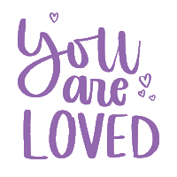 Calligraphy Self Love Sticker