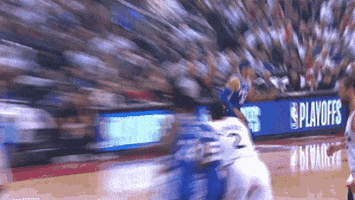 Point Up Lets Go GIF by NBA