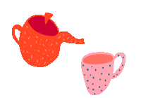 barbsiegraphy tea tea lover barbsiegraphy drink tea Sticker