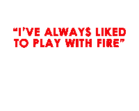 Sam Tinnesz Fire Sticker by Showdown Management