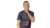 Shh Sticker by Carson-Newman Athletics