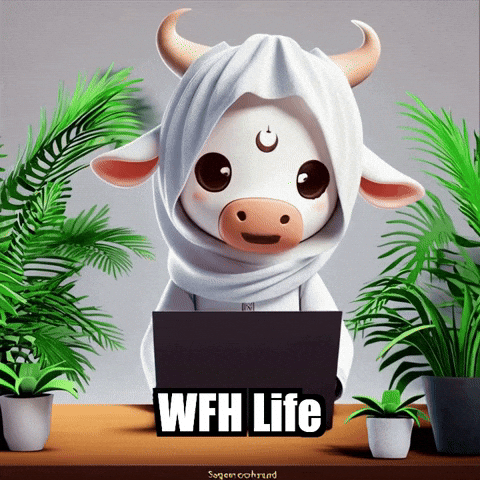 Work From Home Laptop GIF by Sagemoohammad