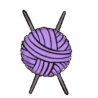Crochet Knitting Sticker by KathieKreativ