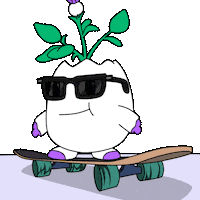 Skating On My Way Sticker by Magic Eden