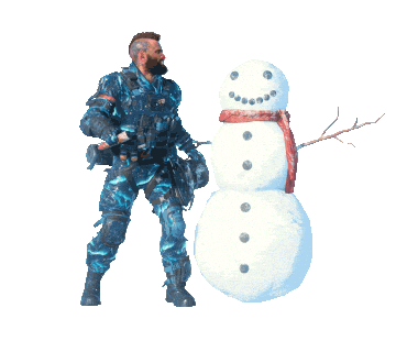 Christmas Snow Sticker by Call of Duty