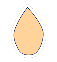 Blender Makeup Sponge Sticker by Arantza Cosmetics