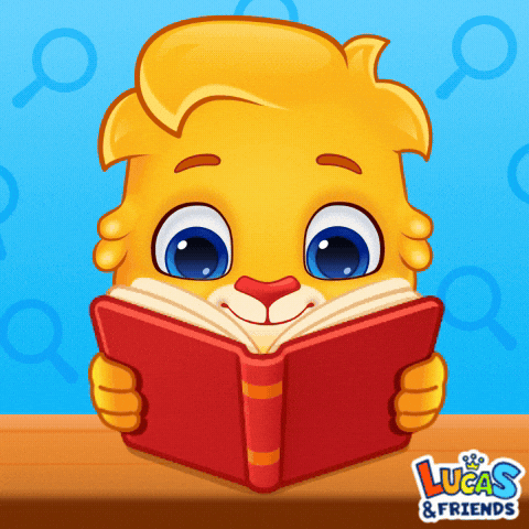 Study Hard Back To School GIF by Lucas and Friends by RV AppStudios