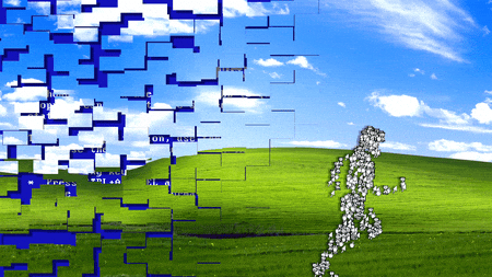 Running Man Error GIF by PERFECTL00P