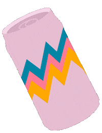 Soda Pop Rainbow Sticker by Wednesday Ariel