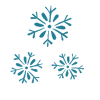 Snow Winter Holiday Sticker