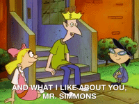 hey arnold nicksplat GIF