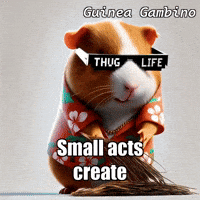 Joy Leaves GIF by Guinea Gambino