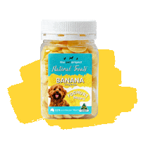 Australia Banana Sticker by Natural Treats by The Pet Project