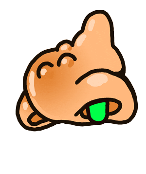 Nose Sticker by Originals