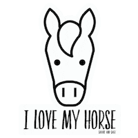 Horse Sticker by Saddle and Sage