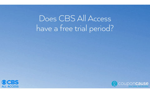 Cbs All Access Faq GIF by Coupon Cause