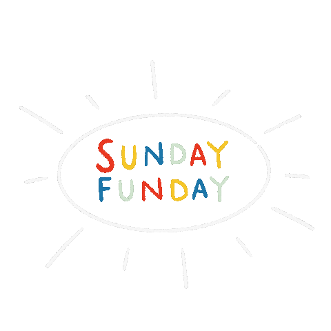 Happy Sunday Hello Sticker