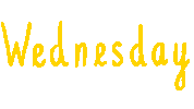 Wednesday Morning Day Sticker