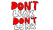 dont lurk Sticker by deladeso