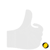 Saint_Gobain like isolation jaime thumps up Sticker