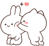 Cat Love Sticker by Minto Inc.