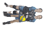Spike Huskies Sticker by SVHU Volleyball
