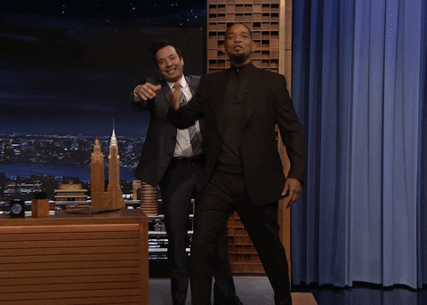 Walking In Will Smith GIF by The Tonight Show Starring Jimmy Fallon