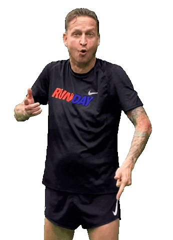 Run2dayvenlo giphyupload happy dance sport Sticker