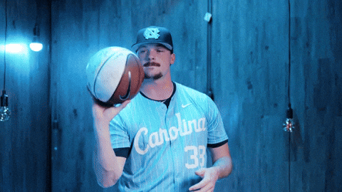 University Of North Carolina Baseball GIF by UNC Tar Heels