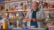Food Drink Eating GIF by Kim's Convenience