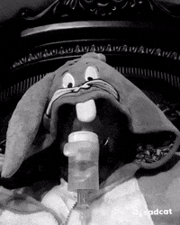 Bugs Bunny Corona GIF by dj sadcat