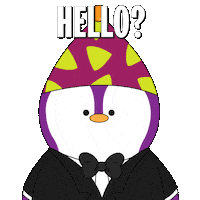 Knock Knock Hello Sticker by Pudgy Penguins