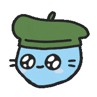 Happy Cool Cat Sticker by Javier Cobas