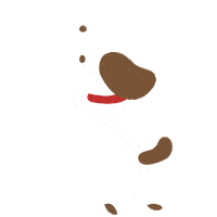 Dog 犬 Sticker by familiar