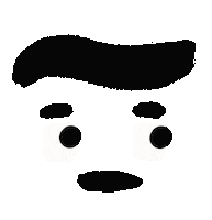 Halloween Face Sticker