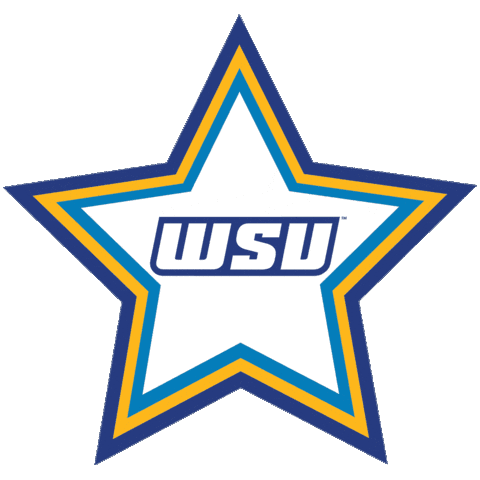 Star Wsu Sticker by Worcester State University