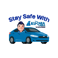 Liberty_Kurnia car drive insurance caring Sticker