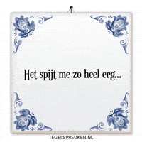 Sorry Nl GIF by Tegelspreuken.nl