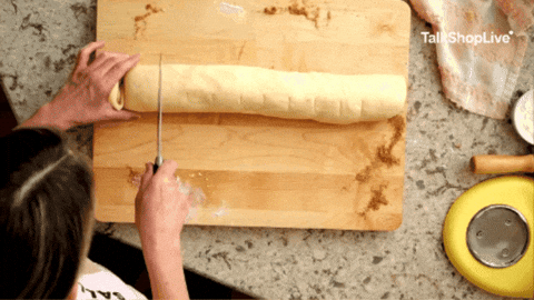 Baking Cinnamon Rolls GIF by TalkShopLive