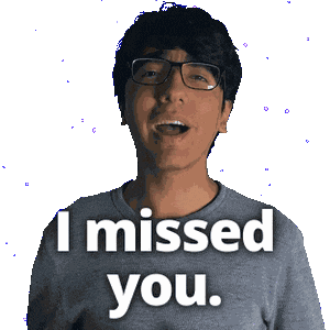 Miss You Want Sticker