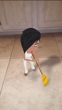 donnathomas-rodgers cleaning turn around doctor turn around effect whistle GIF