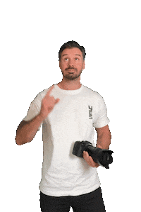 royvanderwensfotografie look up camera watch Sticker