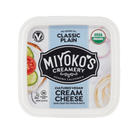 miyokoscreamery plant based dairy free cream cheese miyokos Sticker